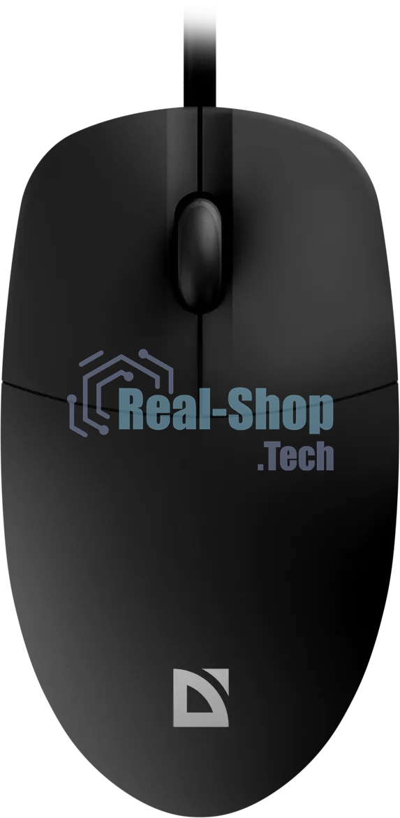 Мышь проводная Defender Azora MB-241 черный, 1200 dpi, USB, кнопки - 3