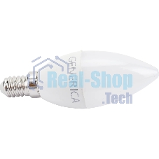 Лампа светодиодная GENERICA LL-C35-10-230-30-E14-G C35 10 Вт свеча 3000К E14 230В