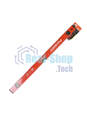 Уровень PATRIOT LRP-800, магнитный, алюминиевый фрезерованный, усиленный, 800мм