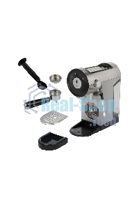 Кофеварка рожковая LEONORD LE-1749 (108134) черный/стальной, исп. кофе - молотый, 0,8 л, 1360 Вт, 20 бар