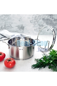 Кастрюля TalleR TR-17255 Инесс нержавеющая сталь 18/10, 1,5 л