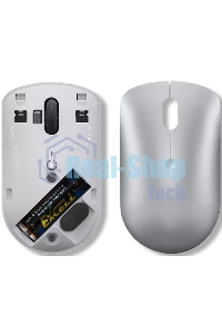 Мышь беспроводная Lenovo 540 светло-серый, 2400 dpi, радиоканал, USB-C, кнопки - 4