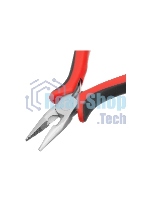 Длинногубцы Matrix mini 130 мм Ni прямые, авторазжим, двухкомпонентные рукоятки