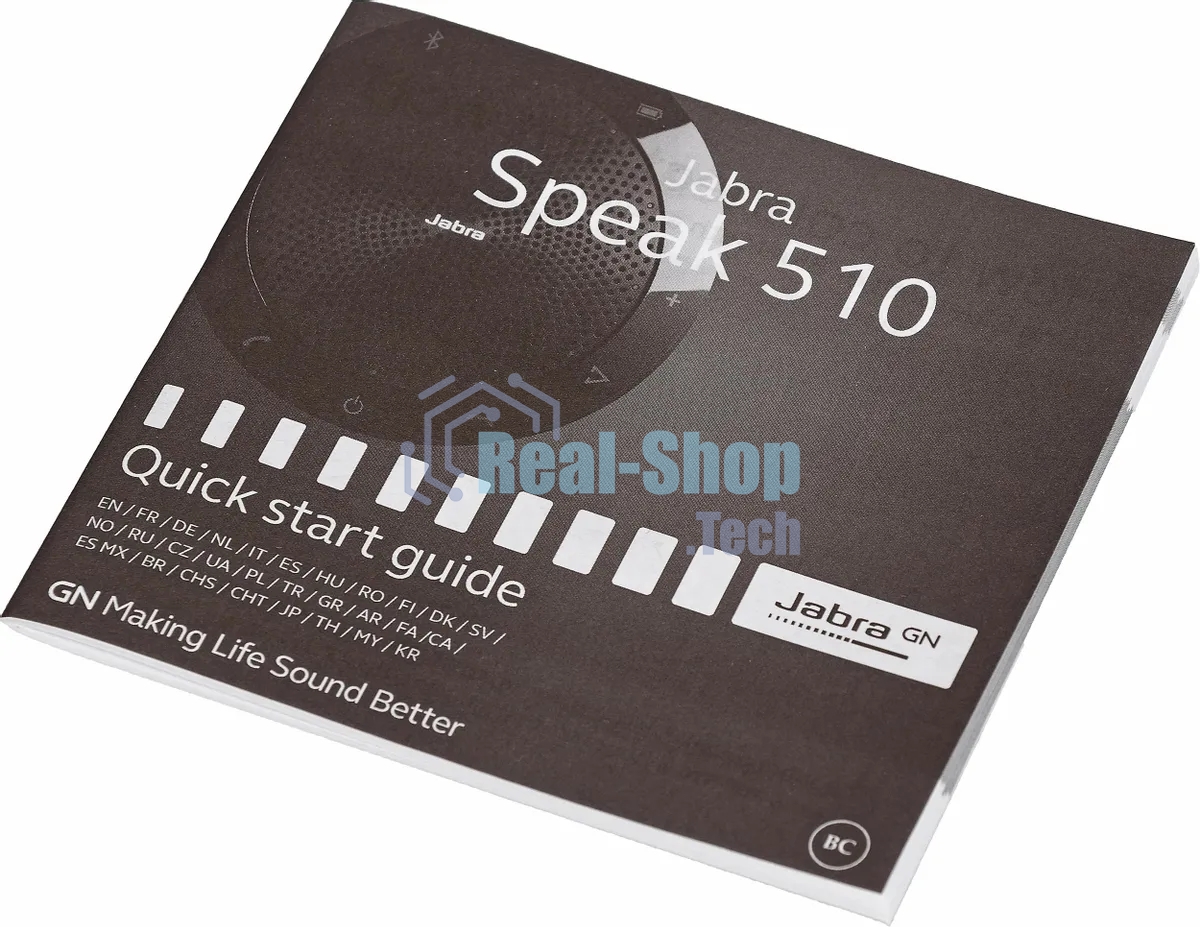 Спикерфон Jabra SPEAK 510+ MS Bluetooth USB NC WB Link 360 MS