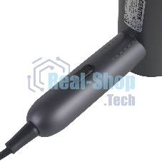 Фен Centek CT-2201 серый, 900 Вт, компактный, ионизация