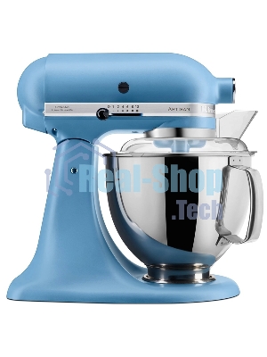 Настольный миксер с откидным блоком KitchenAid 5KSM175PSEVB Artisan 4.8 л, синий бархат