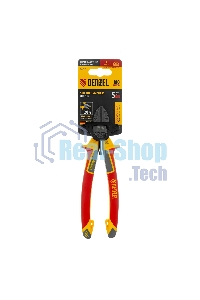 Бокорезы Denzel диэлектрические рукоятки, до 1000 В, трехкомпонентные рукоятки, 180 мм