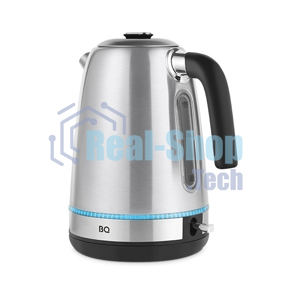 Чайник электрический BQ KT1725SW стальной/черный