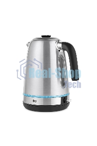 Чайник электрический BQ KT1725SW стальной/черный