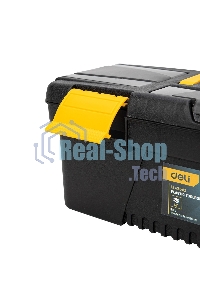 Ящик для инструментов Deli DL432413 330 х 160 х 125 мм Размер: 13 дюймов. Материал: полипропилен.