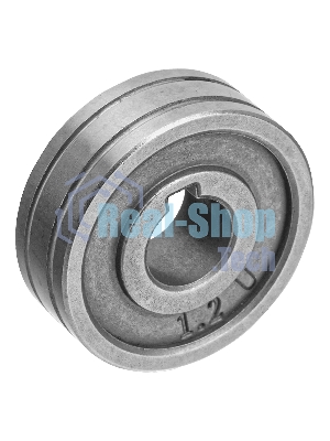 Подающий ролик Denzel U профиль под алюминиевую проволоку 1,0-1,2 мм, 2 шт