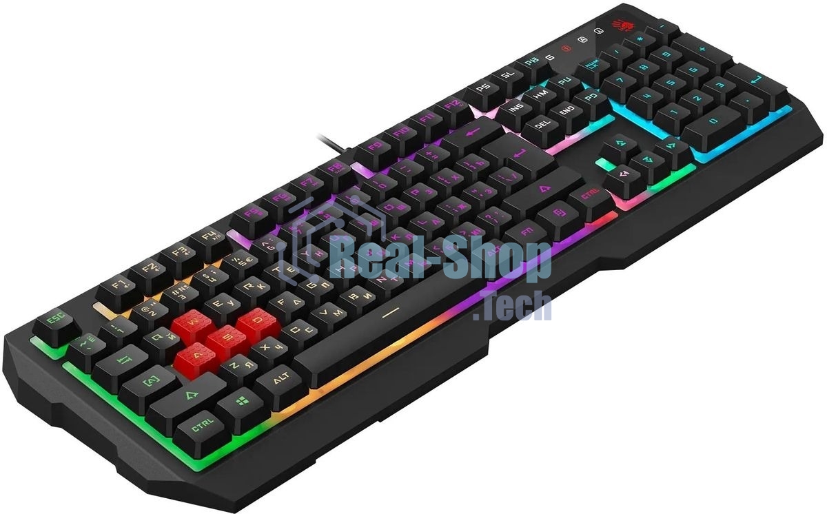Клавиатура A4Tech Bloody B140N проводная USB черный