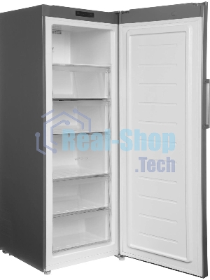 Морозильная камера Haier HF-284SG, серебристый, 255л, 5 ящиков