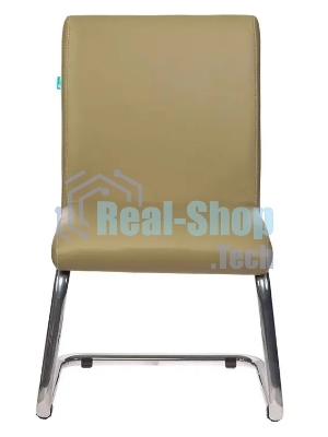 Кресло офисное Бюрократ CH-250-V зеленый искусственная кожа полозья