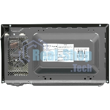Микроволновая печь Haier HMB-DM208BA черный/серебристый, 20 л, 800 Вт, переключатели - кнопки, поворотный механизм