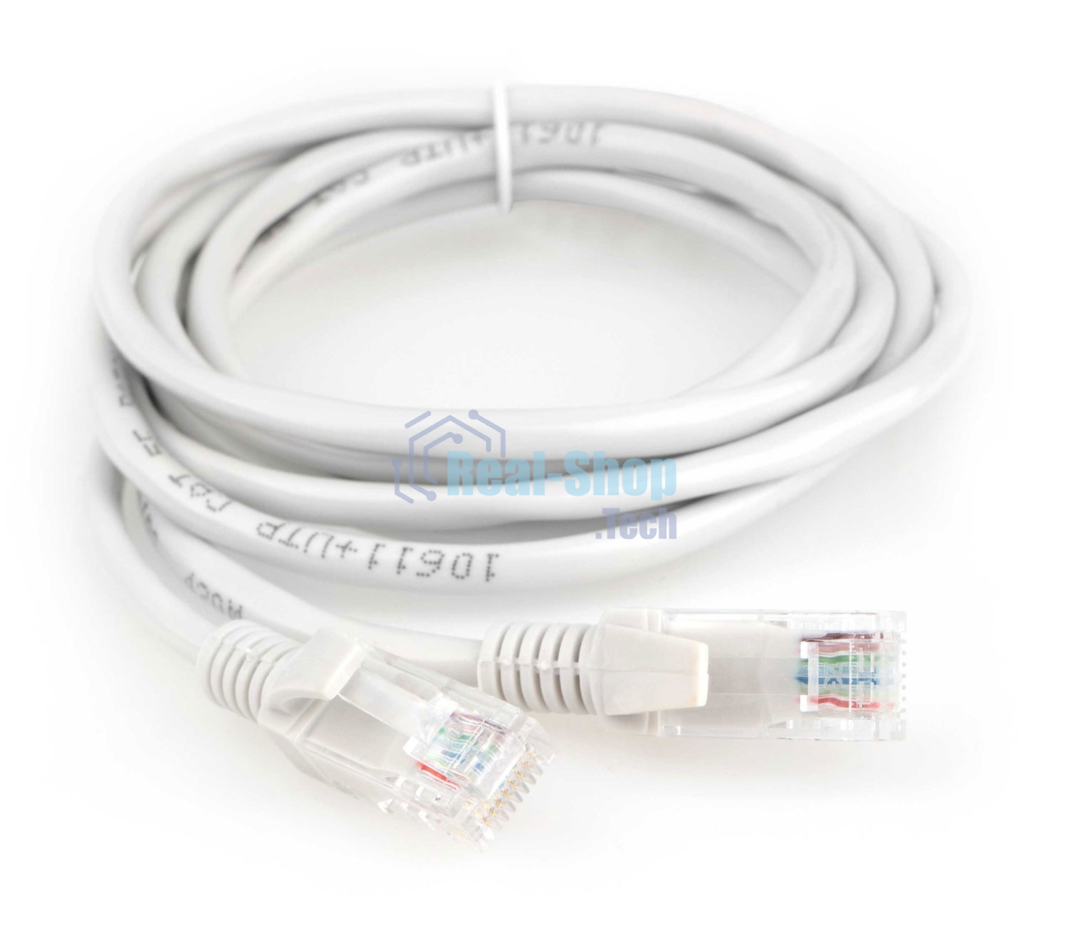 Патч-корд CCA light UTP Гарнизон PC-UTP-5e-2 cat.5e, 2м, литой, многожильный серый