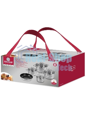 Набор посуды Rondell Erbe RDS-1290, 9 предметов