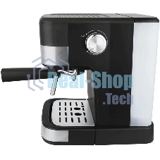 Кофеварка рожковая Centek CT-1171 черный, исп. кофе - молотый, 1.5 л, 1200 Вт, 20 бар