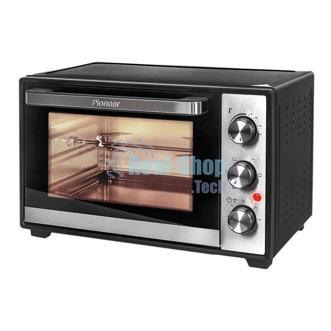 Мини-печь Pioneer MO5015G черный 32 л, 1600 Вт