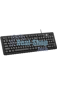 Клавиатура проводная Oklick K175 черный USB Multimedia