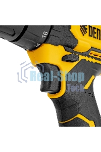 Дрель-шуруповерт аккумуляторная Denzel CDQ-20, 20В, 2 АКБ, Кейс