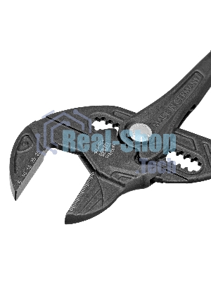 Клещи переставные Denzel кнопочный механизм, обливные рукоятки, сантехнические, 250 мм