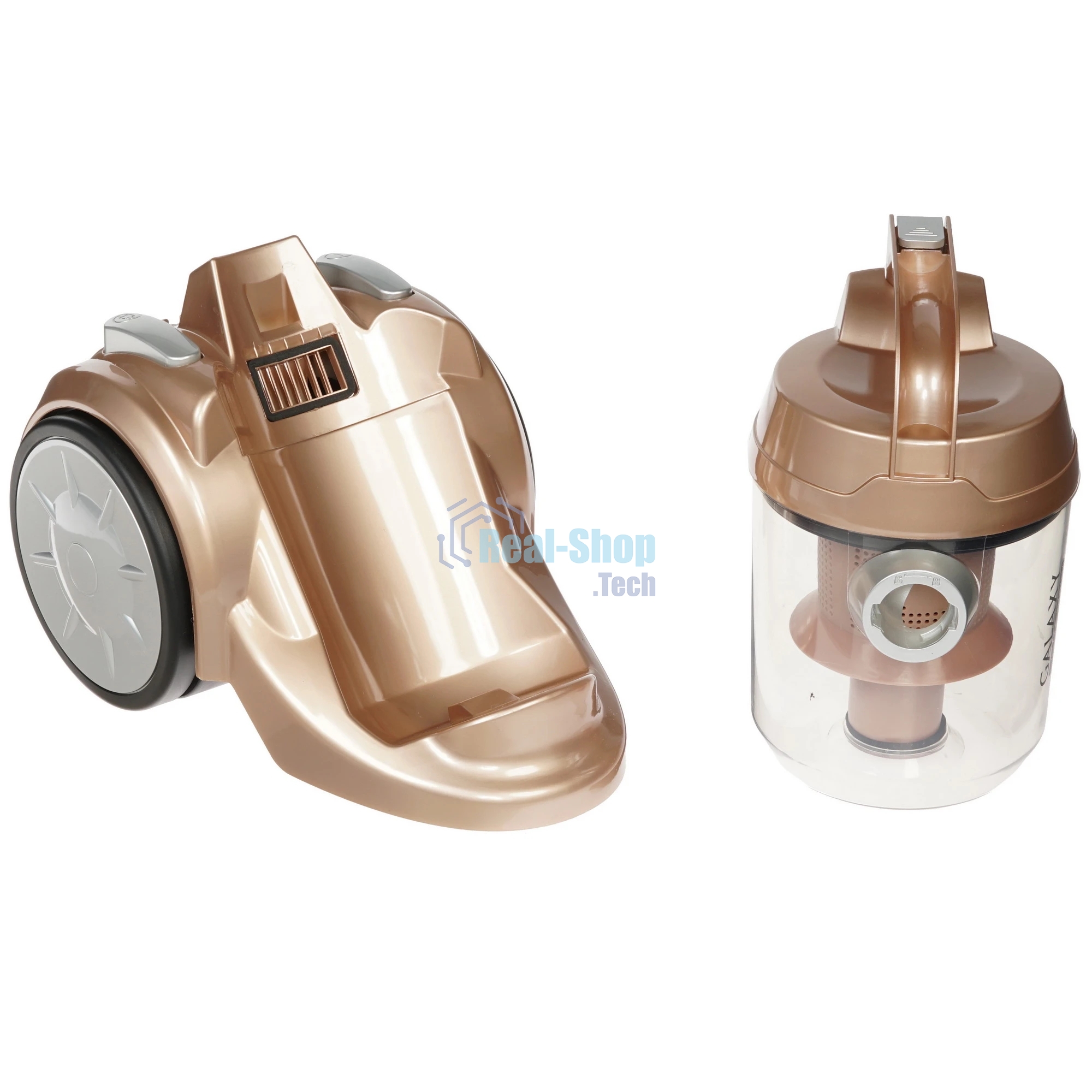 Пылесос Galaxy Line GL 6230 коралловый/черный, 350/1700 Вт, уборка сухая, пылесборник контейнер 2 л