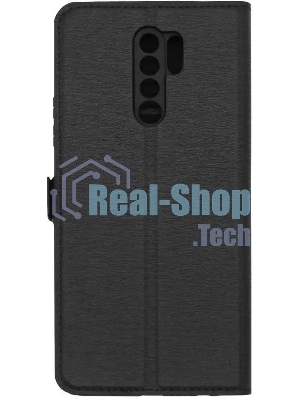 Чехол (флип-кейс) BORASCO для Xiaomi Redmi 9, черный
