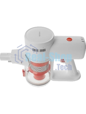 Пылесос вертикальный Xiaomi Vacuum Cleaner G20 Lite EU белый/оранжевый, питание от аккумулятора, 215 Вт, уборка сухая, пылесборник 0.5 л