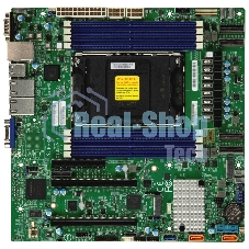 Материнская плата Supermicro X13SEM-F-B, 1xLGA-4677, OEM Intel Xeon SP gen 4, Intel C741, 8x DDR5 4800/4400/4000 MHz. 2x1Gbe Base-T i350+1xMgmt LAN, 10xSATA3, 2xSATA-DOM, 5xUSB 3.2, 2xPCI-Ex16+1xPCI-E x8+4xMCIO x8, 2xM.2, mATX
