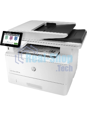 МФУ лазерное HP LaserJet Enterprise M430f (3PZ55A), A4, ч/б, печ. до 40 стр/мин., скан. до 29 стр/мин., 1200 x 1200 dpi (печать) 600x600dpi (скан), USB, RJ-45, Air Print, Mopria