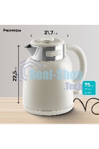 Чайник электрический Galaxy GL 0363 бежевый