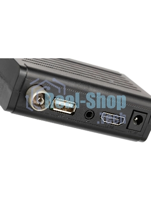 Приставка для цифрового ТВ BBK SMP025HDT2 черный, DVB-T2, DVB-T, HDMI, USB 2.0