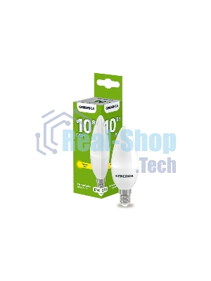 Лампа светодиодная GENERICA LL-C35-10-230-30-E14-G C35 10 Вт свеча 3000К E14 230В
