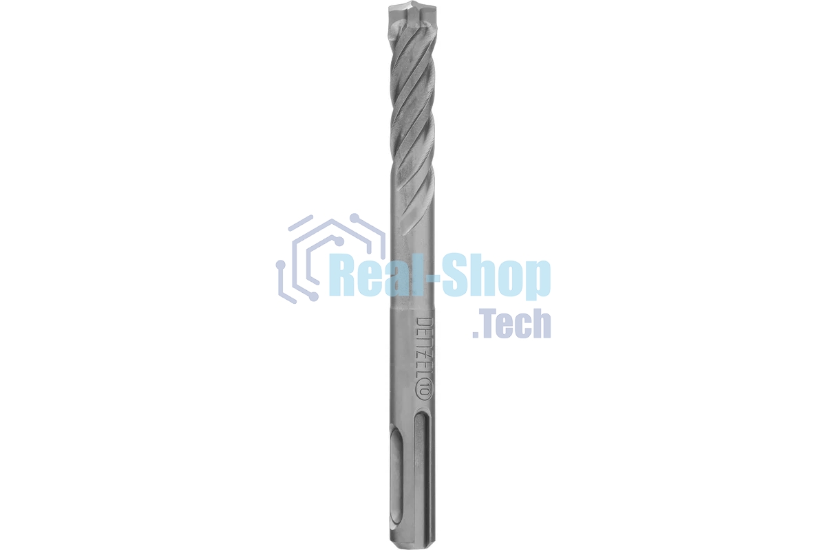 Бур по бетону Denzel цельная крестовая пластина, 10x115 мм, SDS PLUS