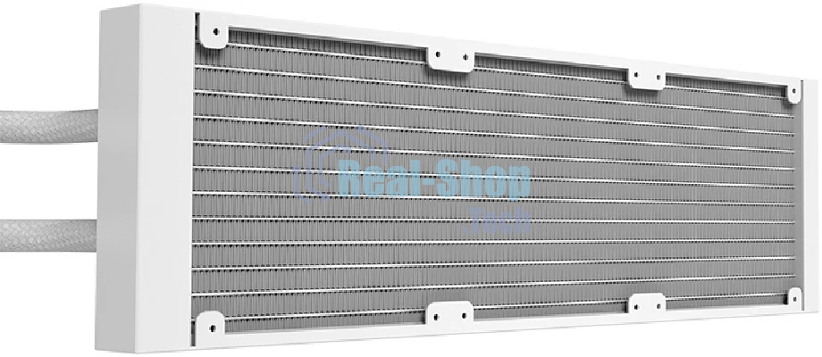 Система жидкостного охлаждения Water Cooling System Geometric Future Eskimo Pro 360 (240W, 360мм, ARGb, белый/Fans: 3x120мм, 80.81CFM, 34.2dBA, 2000RPM/Pump height 54мм, 3200RPM, Rad thickness 27мм/S: 1851, 1700, 1200, 115X, 2011, 2066, AM5, AM4)