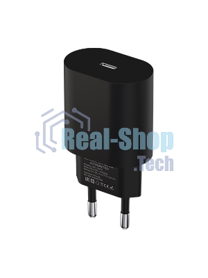 Сетевое зарядное устройство Maxvi SFC-125PD Type-C 3А 25W PD QC3.0 черный