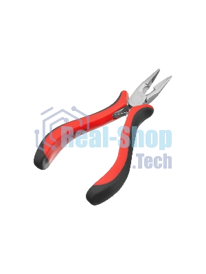 Длинногубцы Matrix mini 130 мм Ni прямые, авторазжим, двухкомпонентные рукоятки