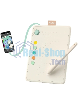Графический планшет Parblo Ninos Q, 8192 уровней, USB Type-C