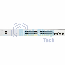 Коммутатор Cisco Catalyst C1200-24P-4G, 24×1 Гбит/с + 4×1 Гбит/с SFP+