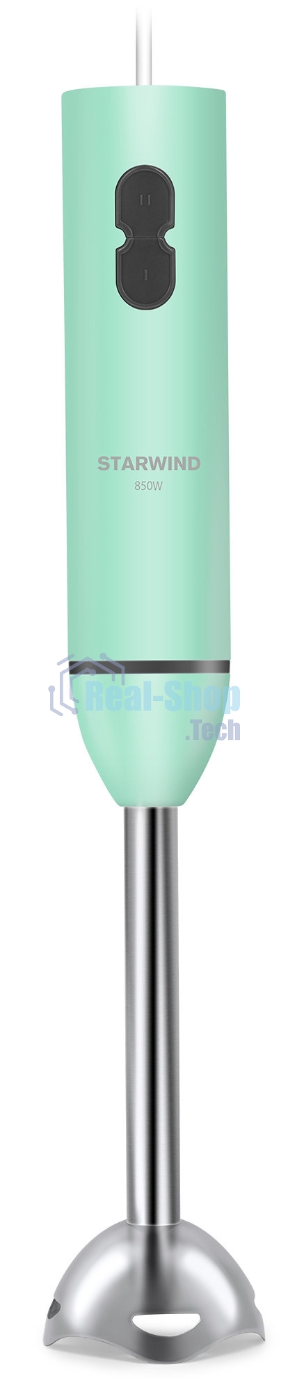 Блендер погружной Starwind SBP1113c 750Вт белый/зеленый