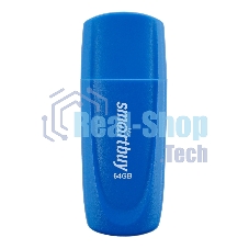 Флешка USB 2.0 Smartbuy 64Gb,Scout Blue (SB064Gb2SCB)