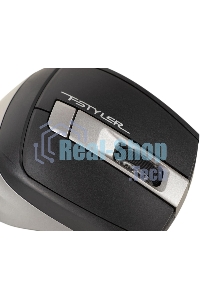 Мышь беспроводная A4Tech Fstyler FB35 серый, 2000 dpi, радиоканал, Bluetooth, USB, кнопки - 6