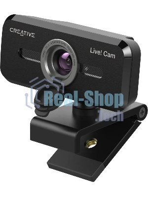 Веб-камера Creative Live! Cam Sync 1080p V2 1920x1080, 30 кадр/с, USB Type-A, микрофон, шторка приватности, универсальное крепление