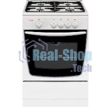 Плита газовая Gefest CG 60М C7 К73 белый, конфорок 4 шт, духовка 63 л, 60 см x 85 см x 60 см