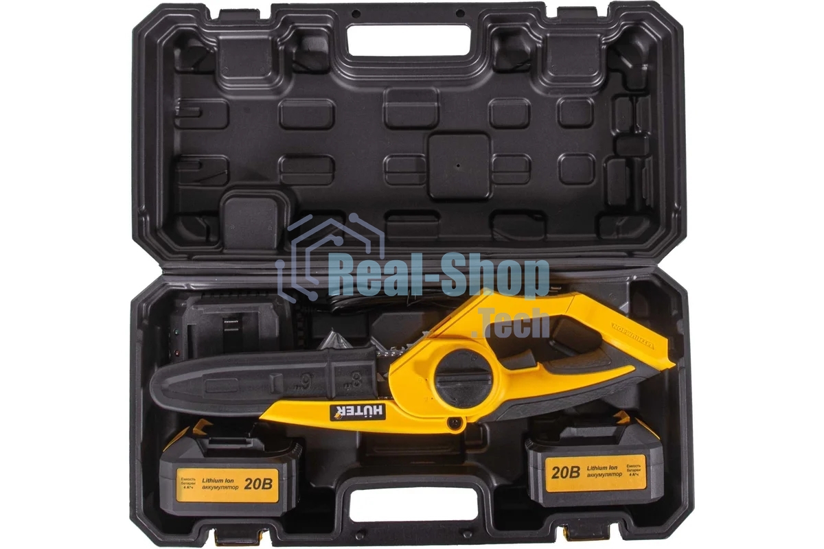 Электропила аккумуляторная Huter ELS-20/8-Li-2К-BL