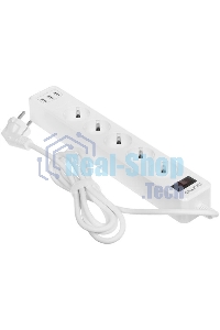 Сетевой фильтр QUMO Power Bar 5SP4U (P-0005), белый