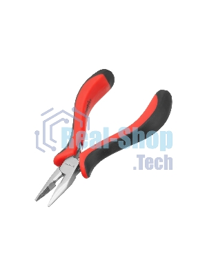 Длинногубцы Matrix mini 130 мм Ni прямые, авторазжим, двухкомпонентные рукоятки