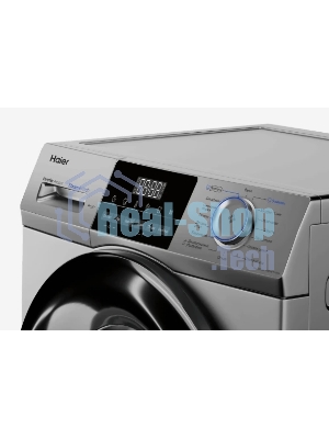 Стиральная машина Haier HW80-BP12929SE серебристый, загрузка фронтальная 8 кг, 1200 об/мин, класс A+++