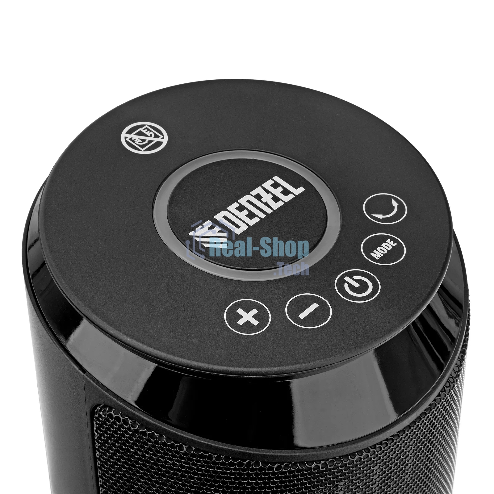 Тепловентилятор керамический Denzel DTFC-2000X, 1000/2000 Вт, 20 м2, 3 режима, пульт, Wi-Fi, термостат